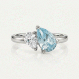 Céleste Birthstone Ring