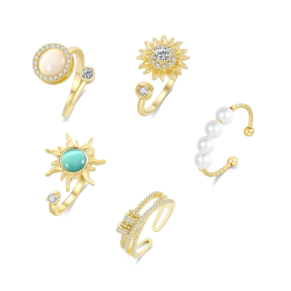 Paquete de Anillos Antiestrés