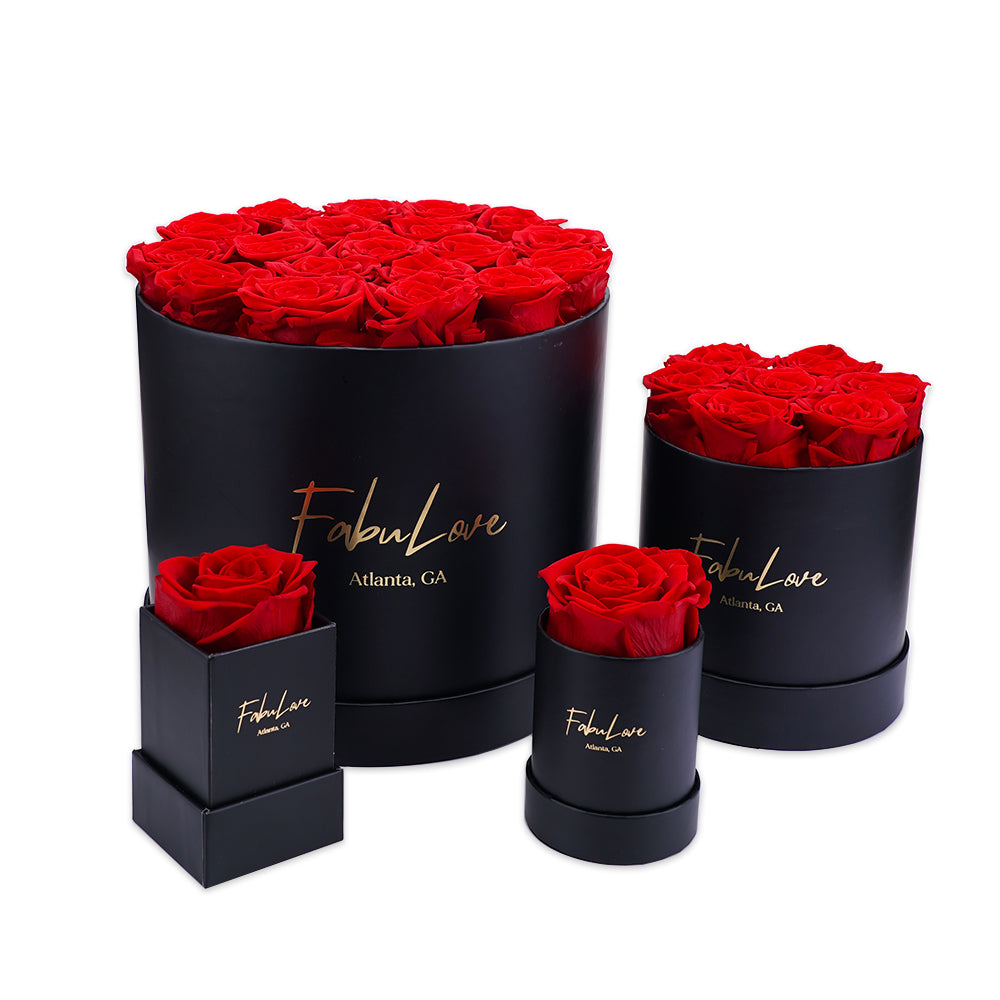 Single Eternal Rose Box - Cubed – FabuLove