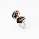 Oval Locket Ring