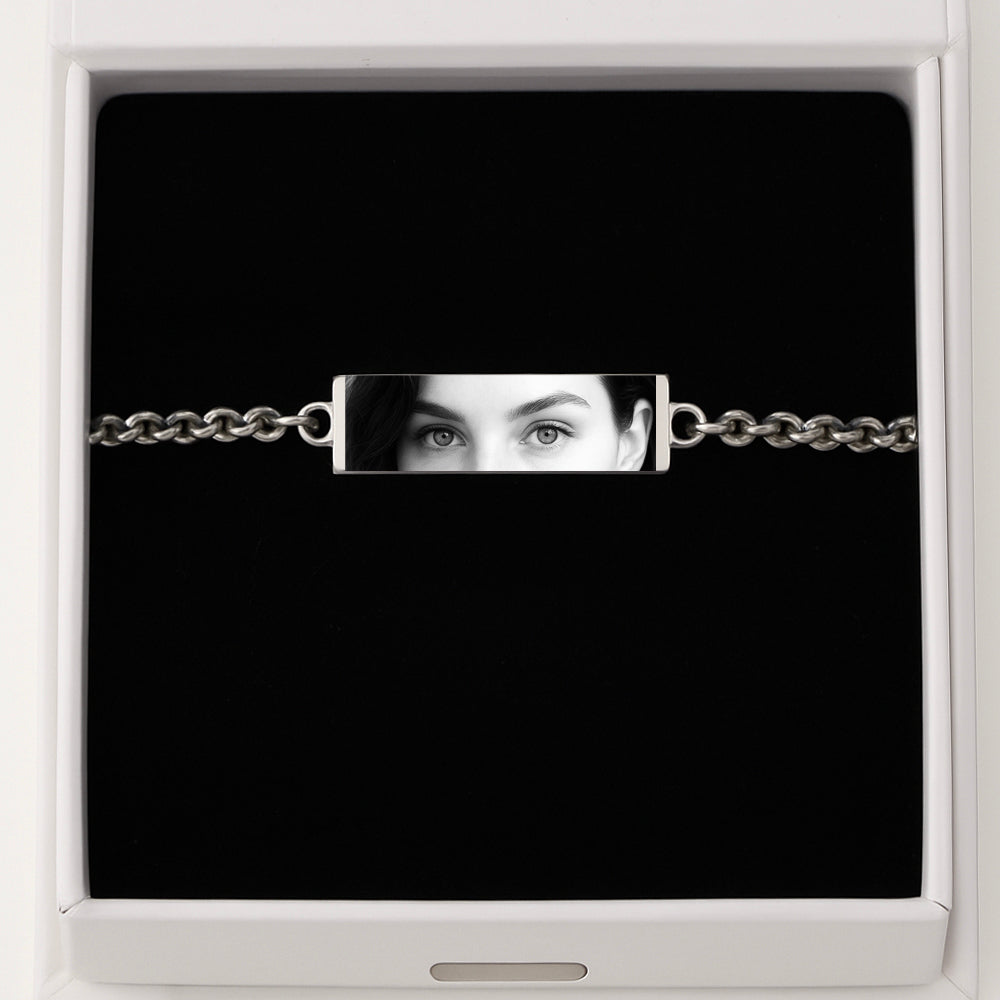 Personalized Eye Photo Bracelet