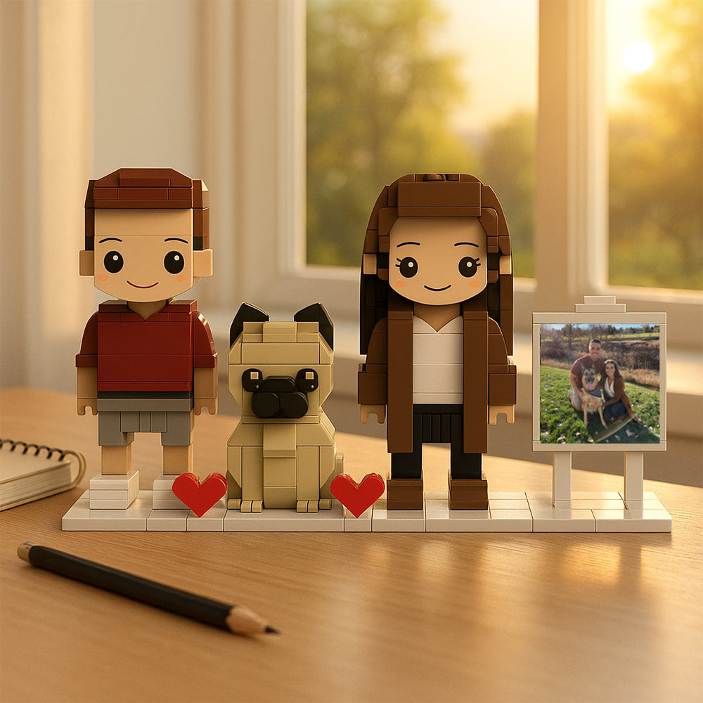 FabuLove Figura Personalizada de Ladrillo