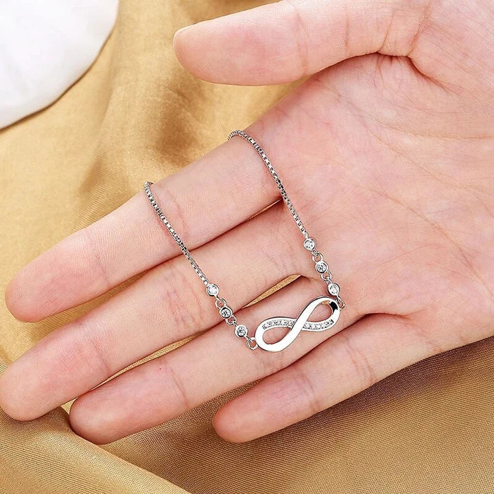 Bracciale in argento sterling Amour éternel