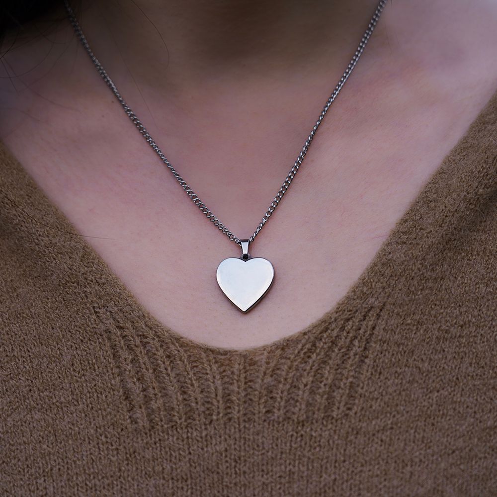 Collar con colgante de escritura a mano personalizado