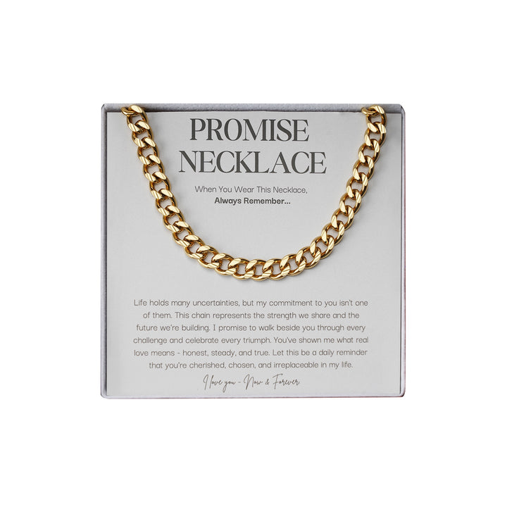 Sterling Silver Promise Necklace