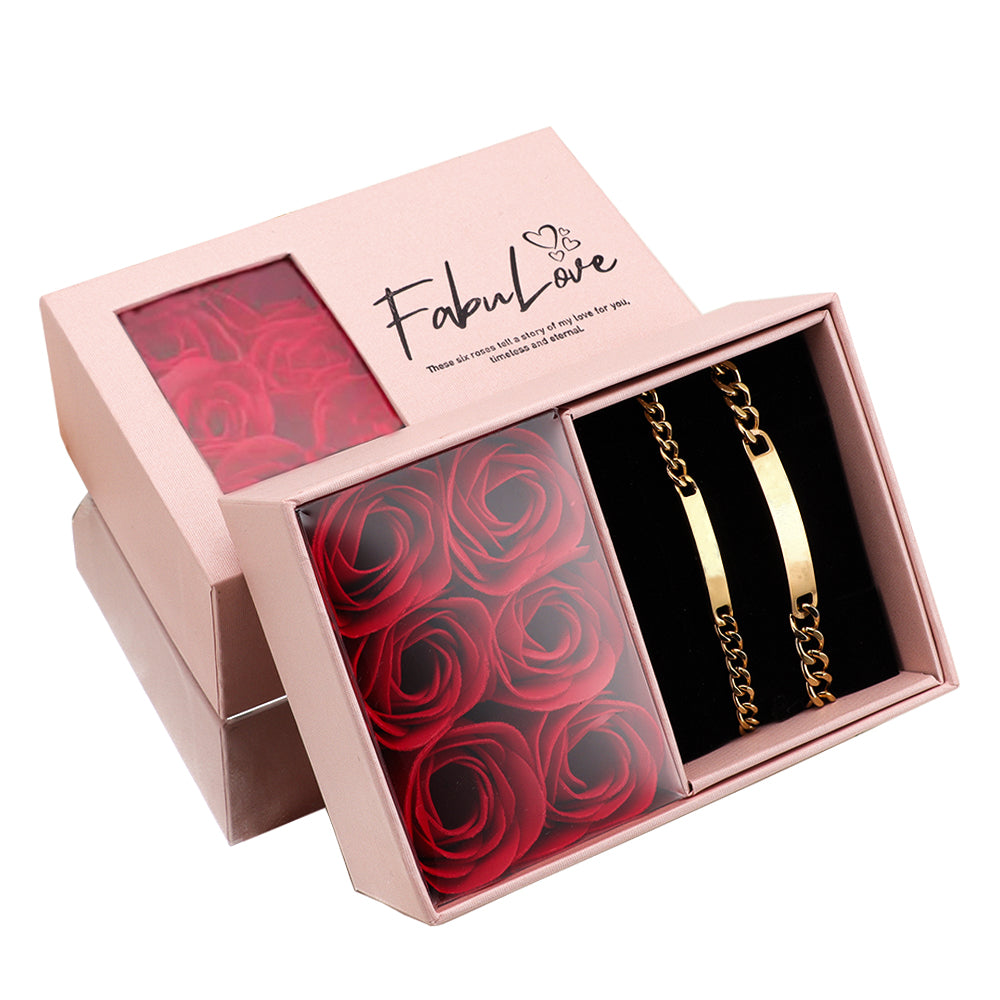 Boîte cadeau rosa eterna