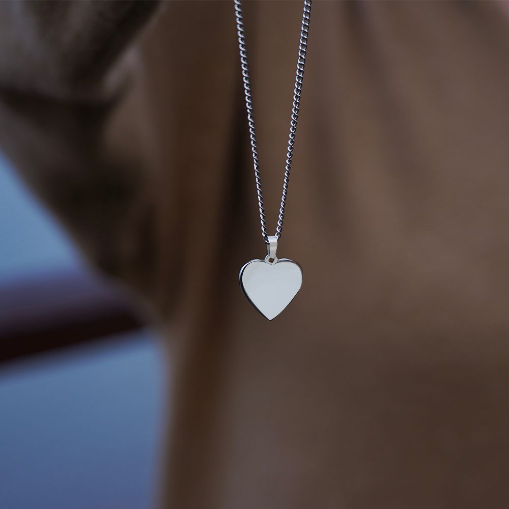 Collar con colgante de escritura a mano personalizado