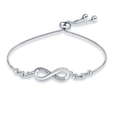 Brazalete de plata de ley Ewige Liebe