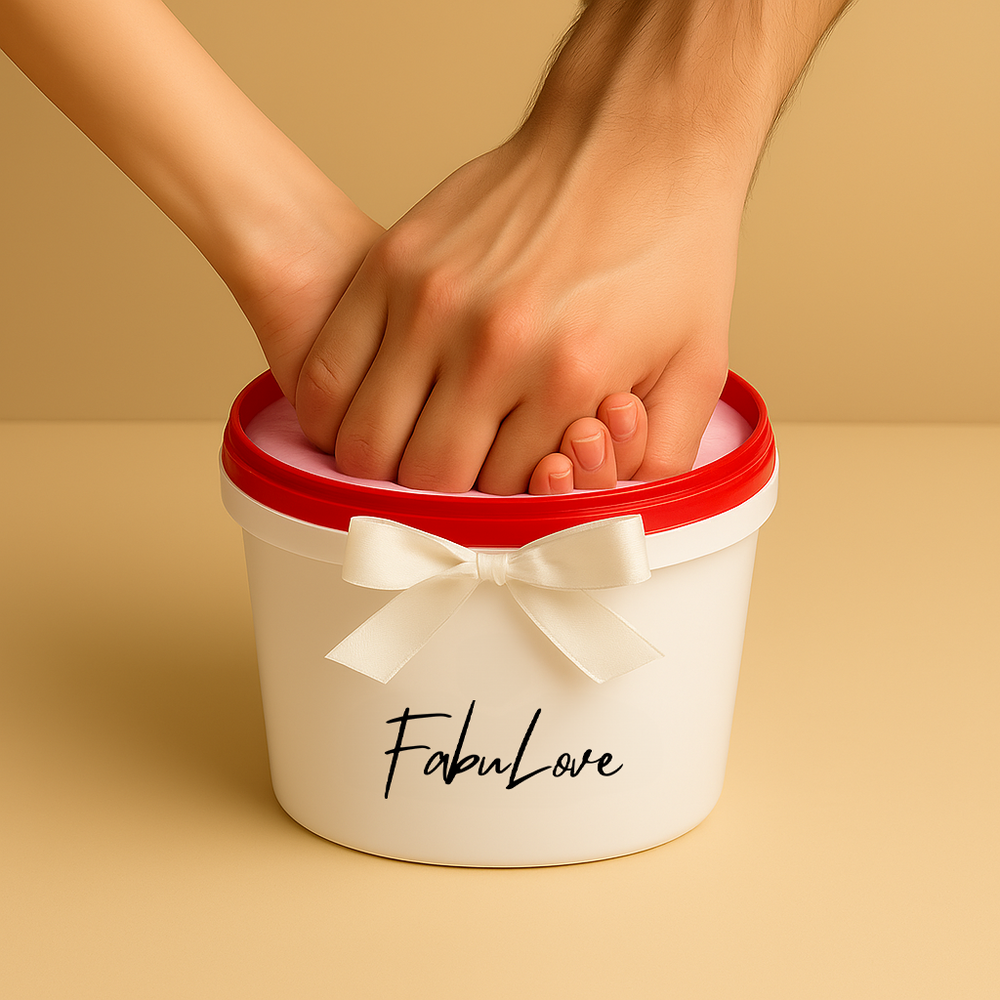 Paar-Handabdruck-Set