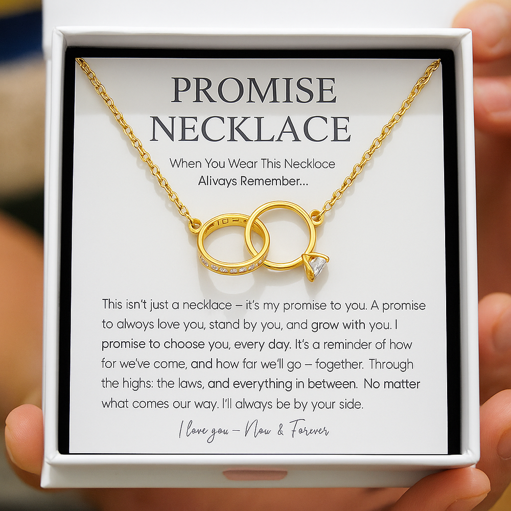 Promise Ring Necklace