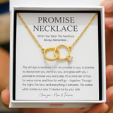 Promise Ring Necklace