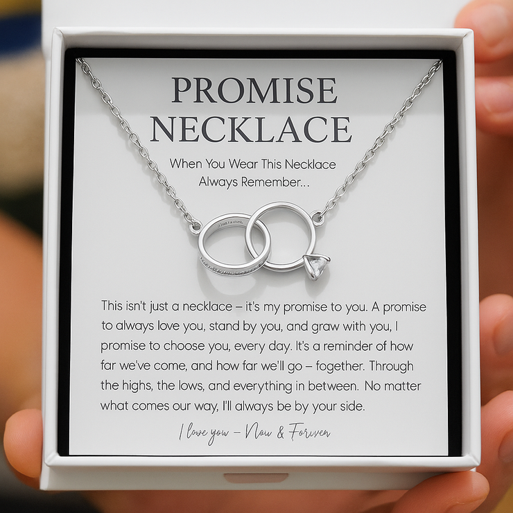 Promise Ring Necklace