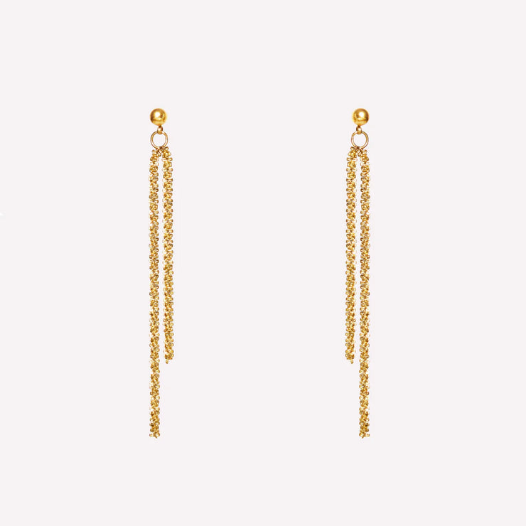 Pendientes de Cristal Clara