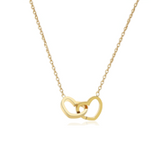 Double Heart Necklace