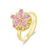 Goldblüte Fidget Ring