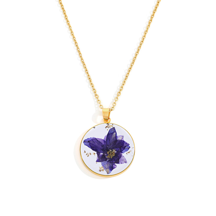 Birth Month Flower Necklace – FabuLove - Main Image