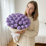 FabuLove Knitted Bouquet Blanket