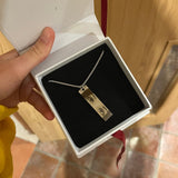 Personalized Eye Photo Necklace