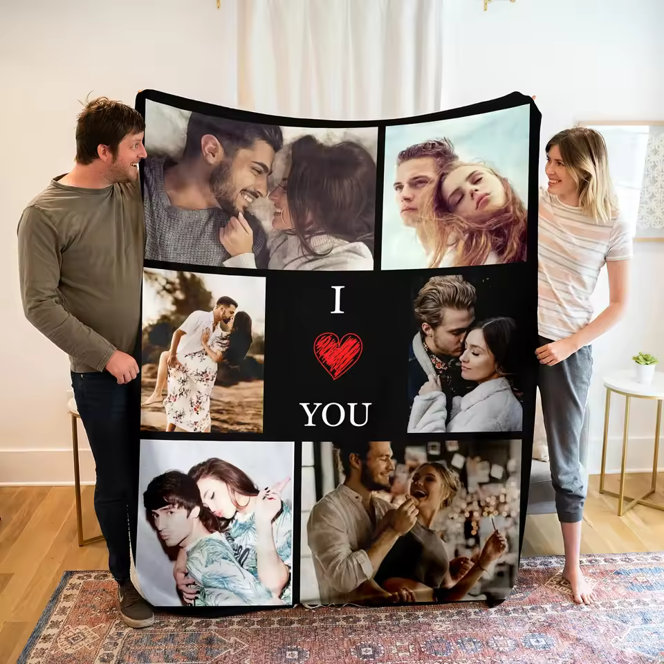 Personalized Photo Blanket