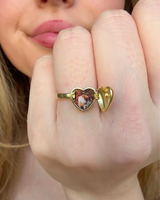 Heart Locket Ring