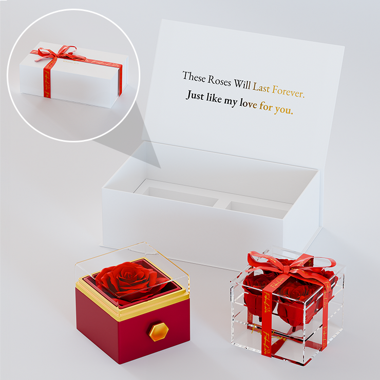 Eternal Rose Box Gift Bundle Box