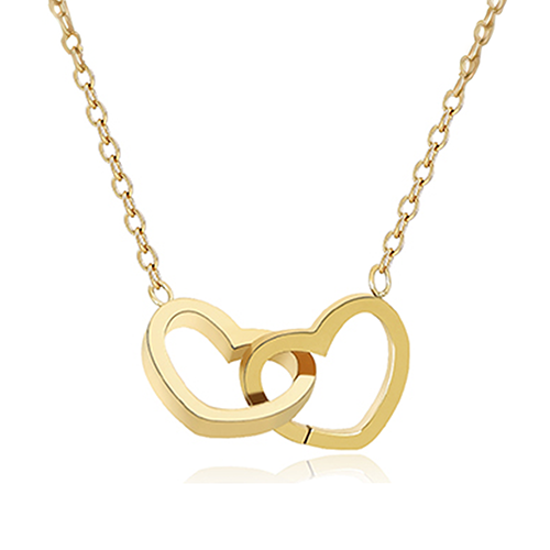 Double Heart Necklace