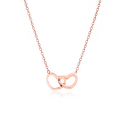 Collier Double Coeur