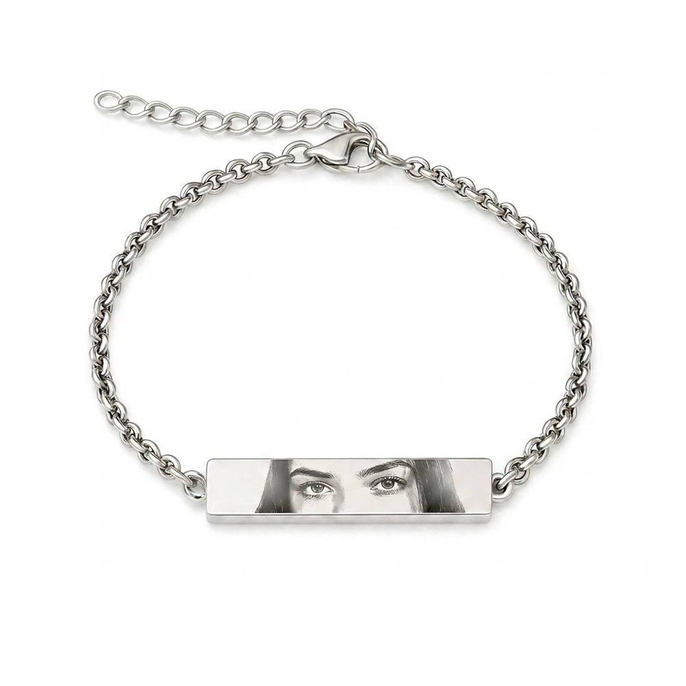 Collier Photo Œil Personnalisé