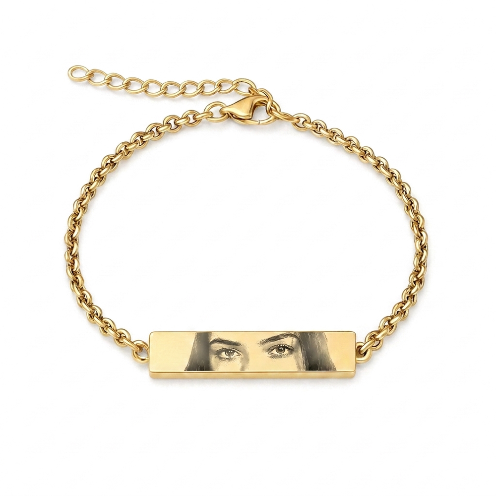 Collier Photo Œil Personnalisé