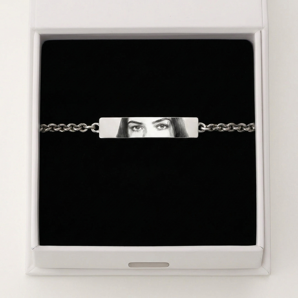 Collier Photo Œil Personnalisé