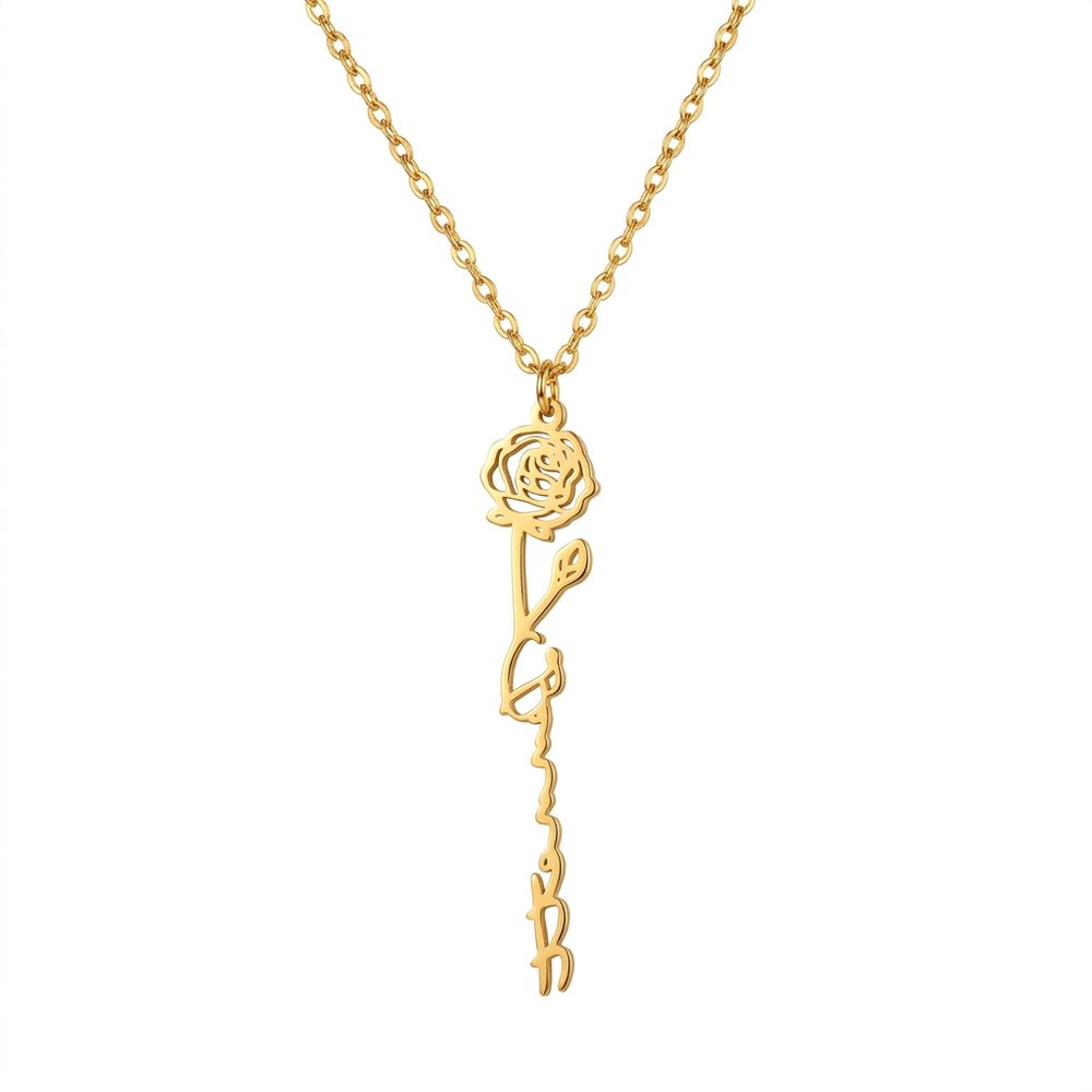Collier personnalisé avec plusieurs prénoms