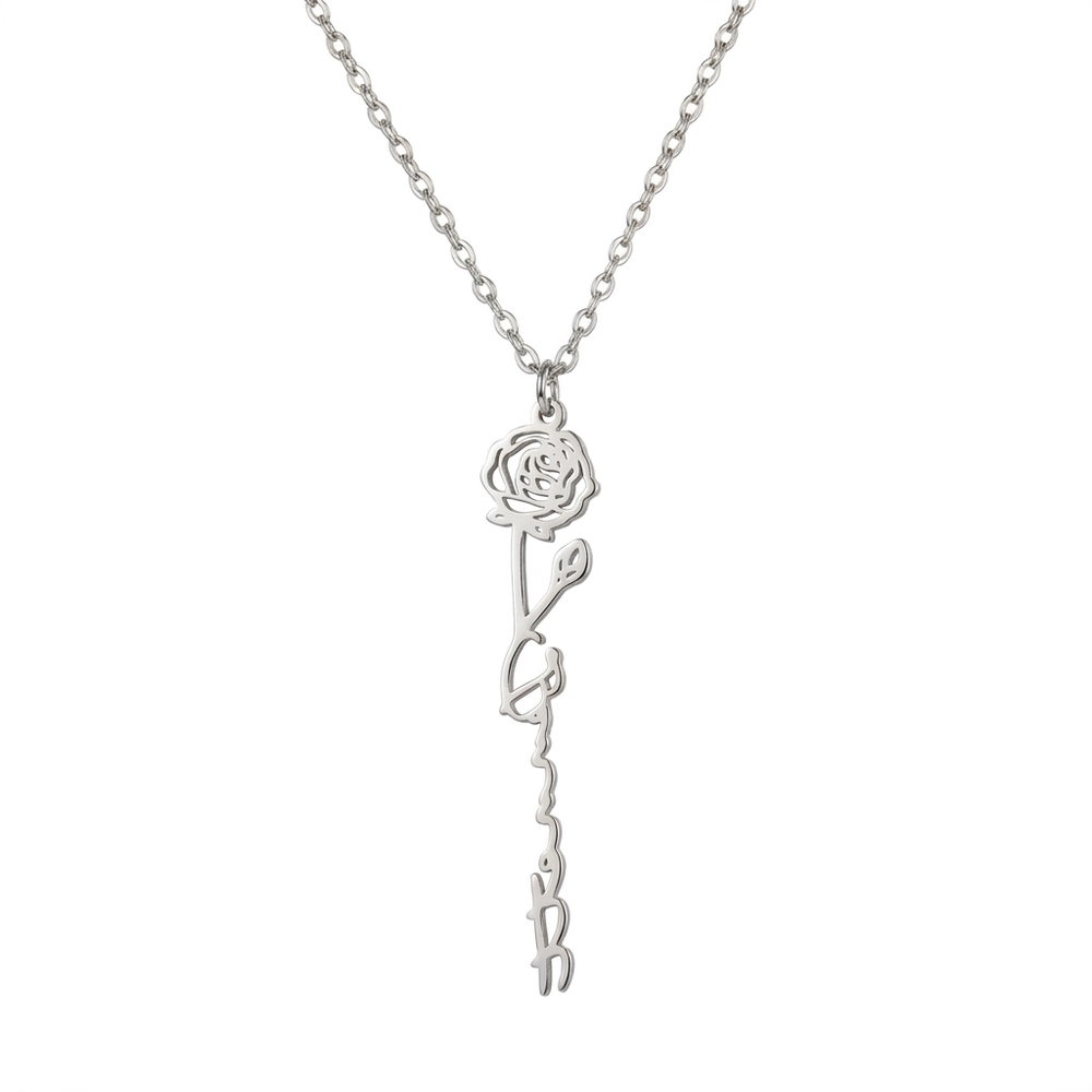 Collier personnalisé avec plusieurs prénoms