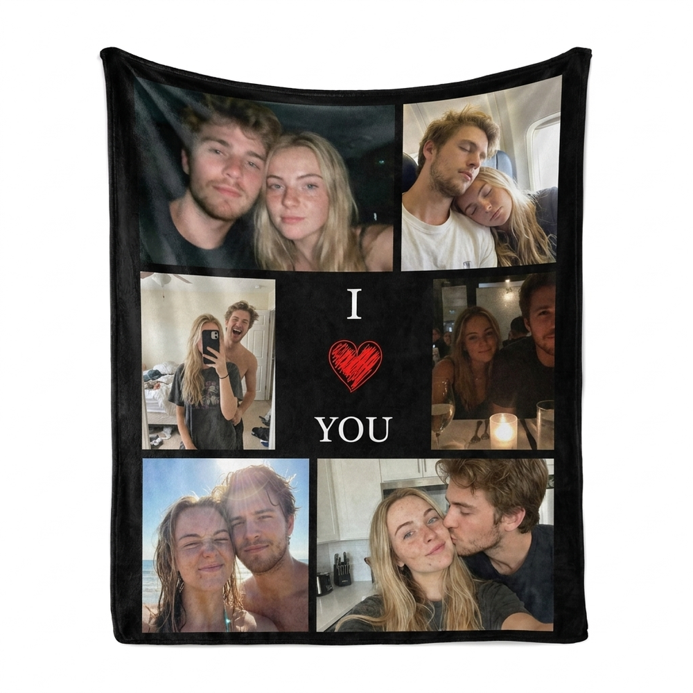 Personalized Photo Blanket