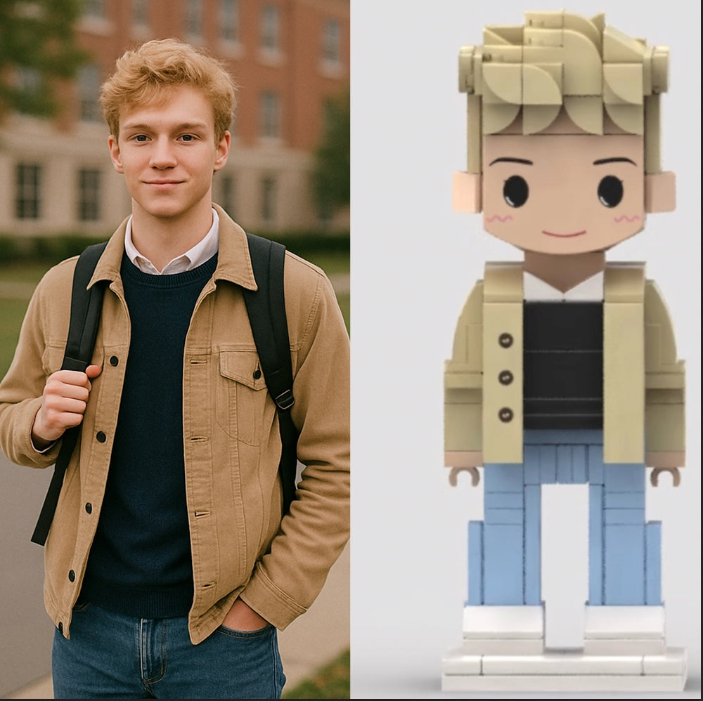 FabuLove Figura Personalizada de Ladrillo