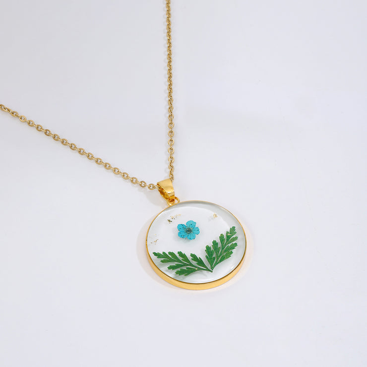 Birth Month Flower Necklace