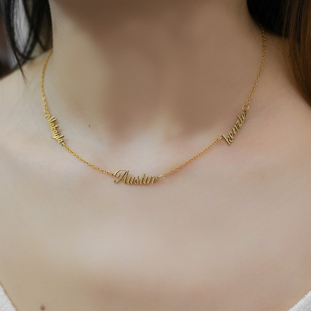 Collar Personalizado con Múltiples Nombres