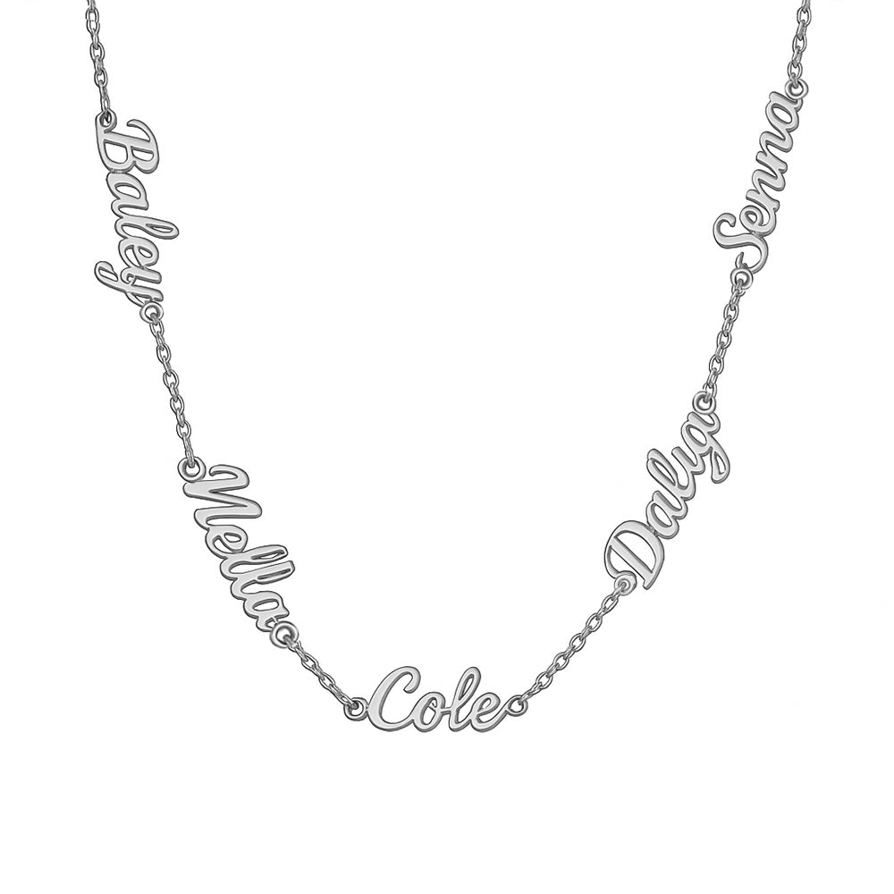 Collar Personalizado con Múltiples Nombres