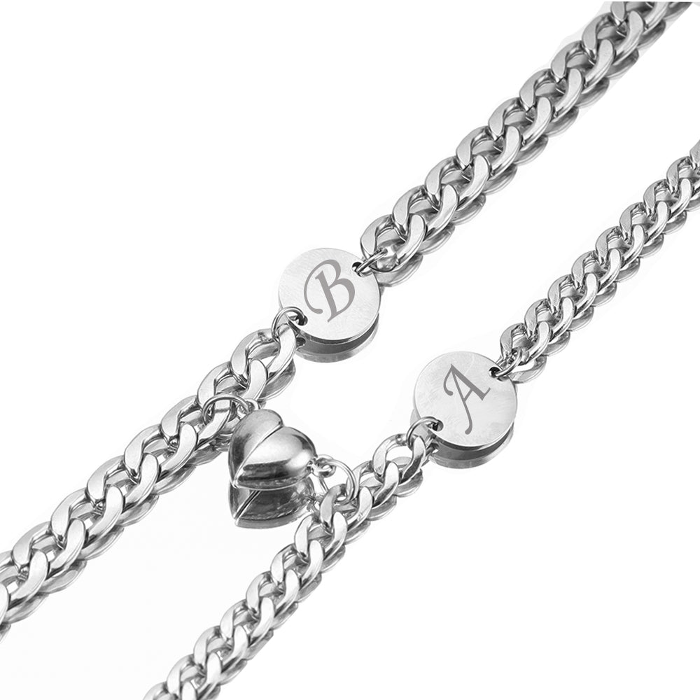 Magnetic Love Letter Bracelet Set FabuLove Magnetic Love Letter Bracelet Set Fabulove